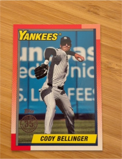 2025 Topps Series 2 1990 Topps Baseball #90B2-27 Cody Bellinger — front