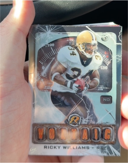 2024 Topps Resurgence #V-24 Ricky Williams Voltaic — front