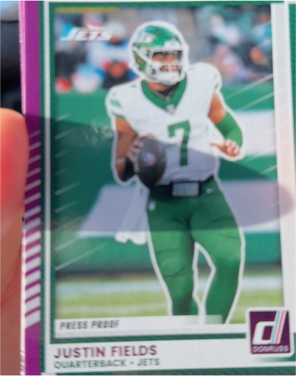 2025 Donruss #248 Justin Fields — front