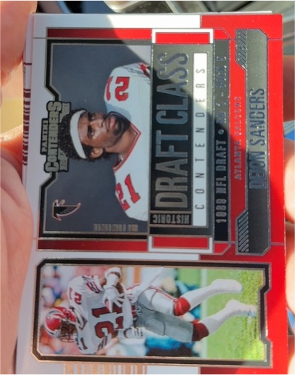 2023 Panini Contenders Historic Draft Class #HDC-DS Deion Sanders — front