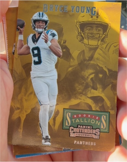 2023 Panini Contenders #3 Bryce Young Rookie Stallions — front