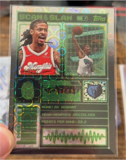 2025 Topps Scan and Slam #SS-24 Ja Morant — front