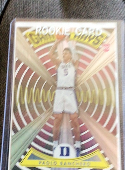 2022-23 Panini Chronicles Draft Picks Gamma Rays #ZG-PAO Paolo Banchero — front