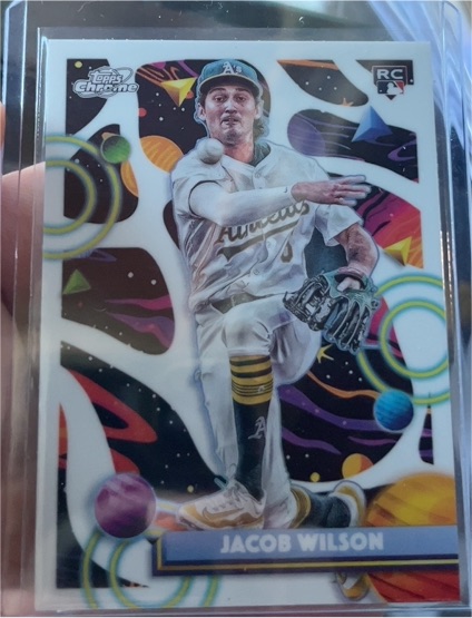 2025 Topps Chrome Cosmic #139 Jacob Wilson — front