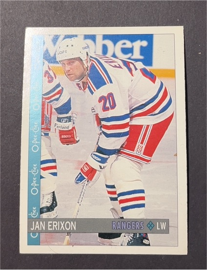 1992-93 O-Pee-Chee #293 Jan Erixon — front