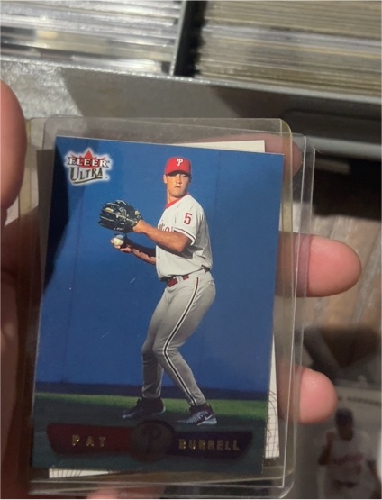 2002 Fleer Ultra #? Pat Burrell — front