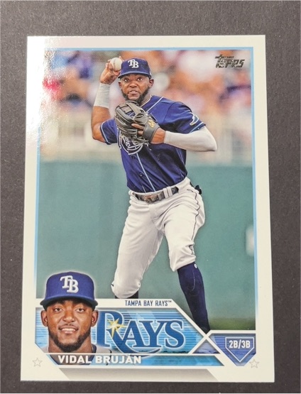 2023 Topps Series 2 #613 Vidal Brujan — front