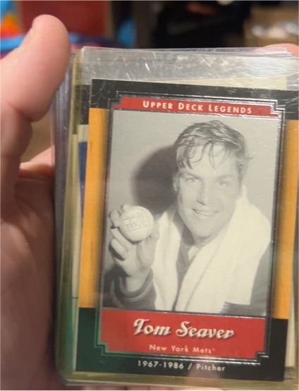 2001 Upper Deck Legends #75 Tom Seaver — front