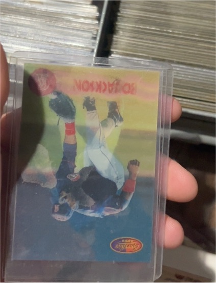 1989 Topps #1 Bo Jackson — front