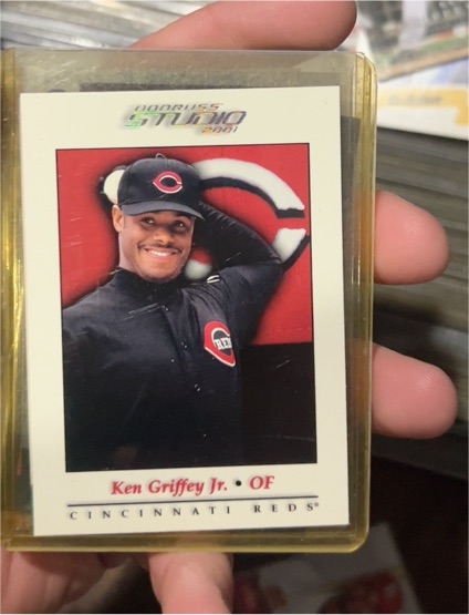 2001 Donruss Studio #13 Ken Griffey Jr. — front