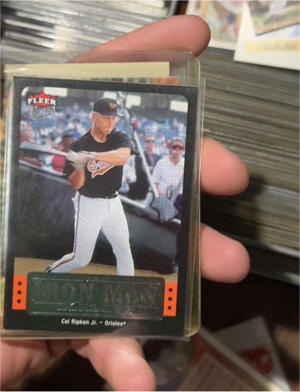 2007 Fleer Ultra #UIM-23 Cal Ripken Jr. Iron Man — front