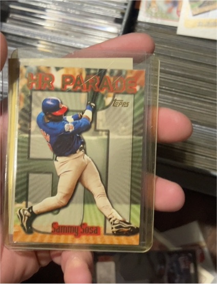 1999 Topps #461 Sammy Sosa HR Parade — front