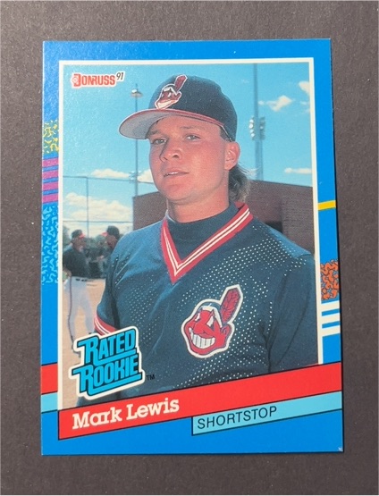 1991 Donruss #29 Mark Lewis — front