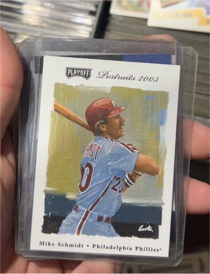 2003 Playoff Portraits #82 Mike Schmidt — front