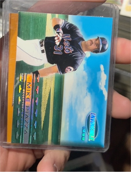 1999 Pacific Invincible Sandlot Heroes #10 Mike Piazza — front