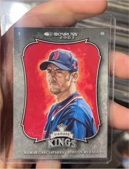 2003 Donruss Diamond Kings #11 Nomar Garciaparra — front