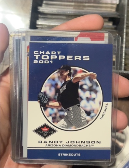 2001 Fleer Platinum #409 Randy Johnson — front