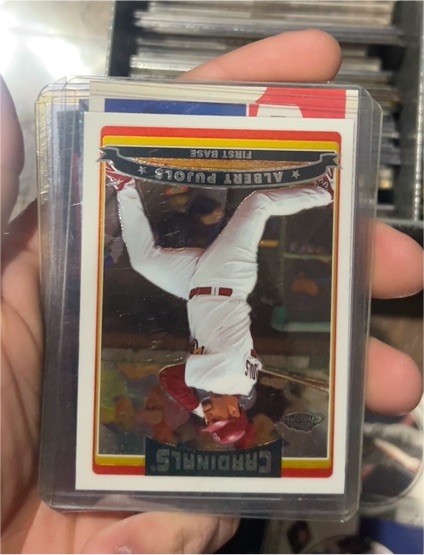 2001 Topps #1 Albert Pujols — front