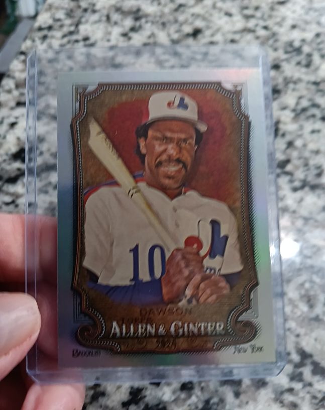 2024 Topps Allen & Ginter #242 Andre Dawson — front