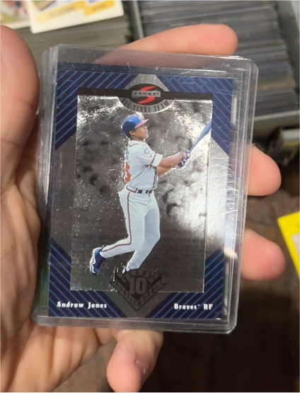 1997 Score All Score Team #16 Andruw Jones — front