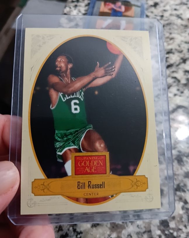 2012 Panini Golden Age #87 Bill Russell — front