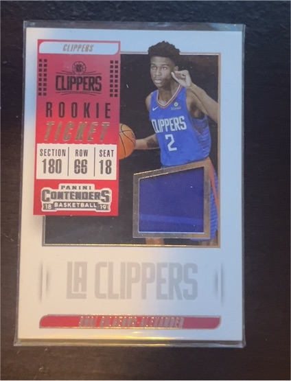 2018-19 Panini Contenders Rookie Ticket #21 Jerome Robinson — front