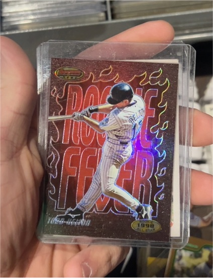 2001 Bowman's Best #RF3 Todd Helton Rookie Fever — front