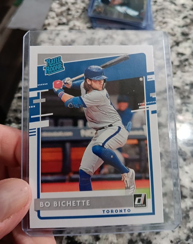2020 Donruss #37 Bo Bichette Rated Rookie — front