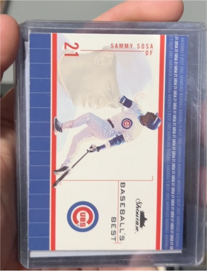 1991 Stadium Club #21 Sammy Sosa — front