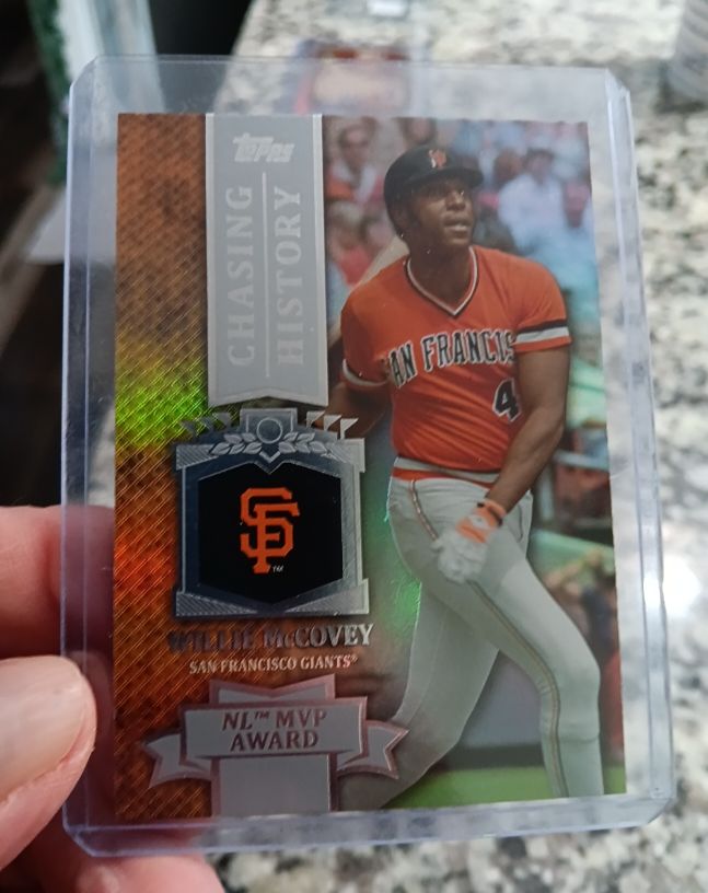 2013 Topps Chasing History #CH-62 Willie McCovey — front