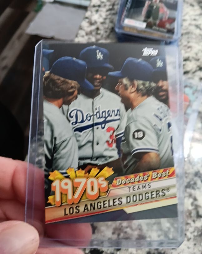 2020 Topps Update #DB-24 Tommy Lasorda — front