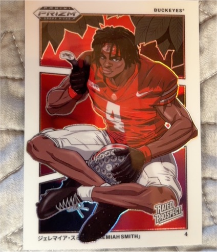 2025 Panini Prizm Draft Picks #4 Jeremiah Smith — front