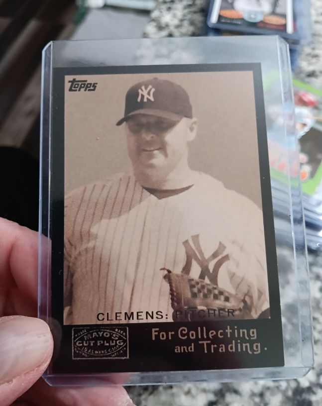 2008 Topps Trading Card History #TCH17 Roger Clemens — front