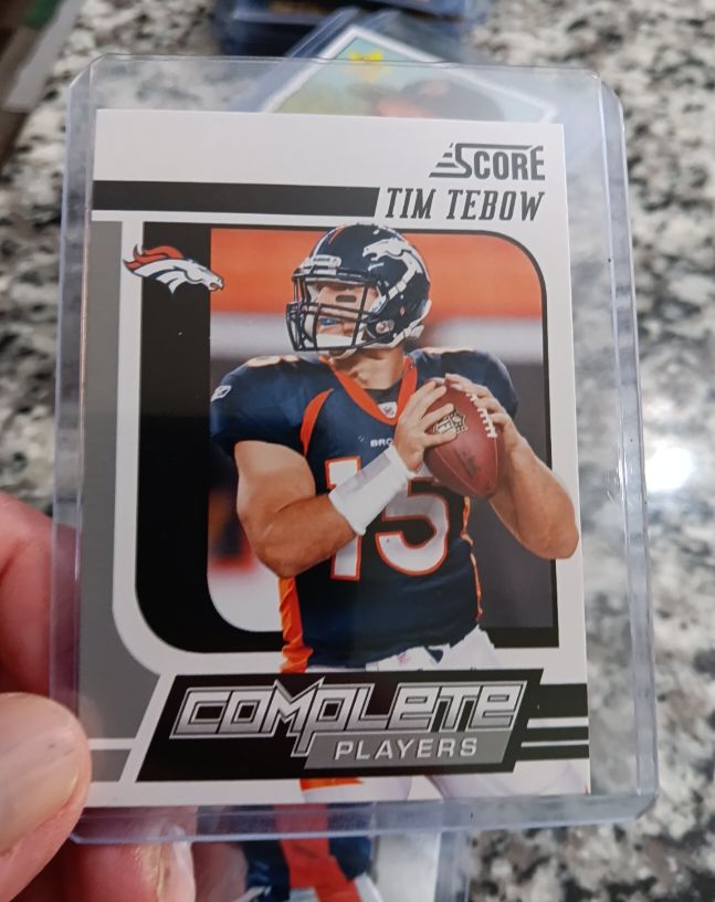 2011 Score #17 Tim Tebow — front