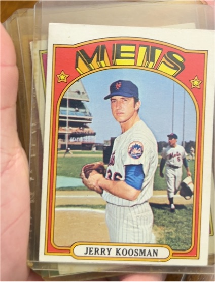 1972 Topps #697 Jerry Koosman — front