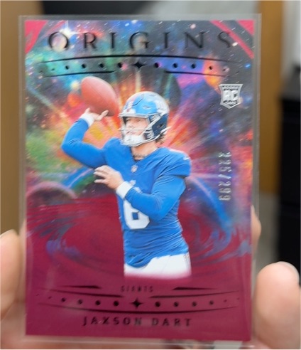 2025 Panini Origins #145 Jaxson Dart — front