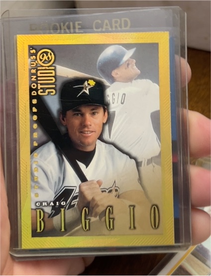 1998 Donruss Studio #79 Craig Biggio — front