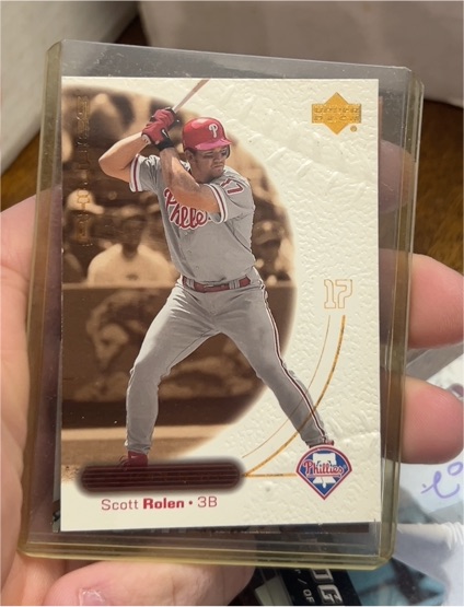 2001 Upper Deck Ovation #17 Scott Rolen — front