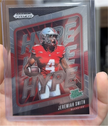 2025 Panini Prizm Draft Picks #24 Jeremiah Smith Hype Rated Prospect — front