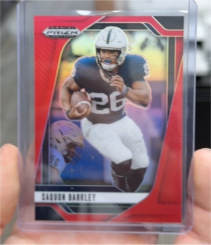 2025 Panini Prizm Draft Picks #190 Saquon Barkley — front