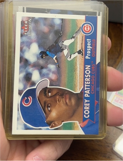 2001 Fleer Tradition #380 Corey Patterson — front