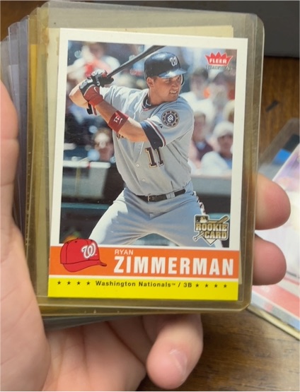 2006 Fleer Tradition #113 Ryan Zimmerman — front