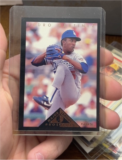 1993 Fleer Major League Prospects Pedro Martinez — front