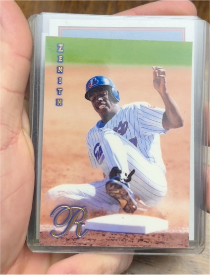 1997 Pinnacle Zenith #48 Vladimir Guerrero — front