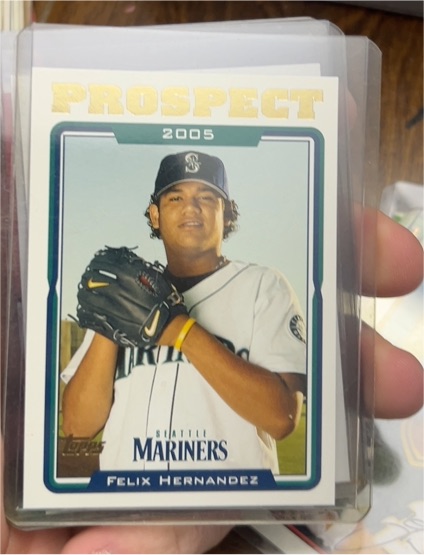 2005 Topps Updates & Highlights #UH110 Felix Hernandez — front