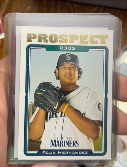 2005 Topps Update #UH110 Felix Hernandez — front