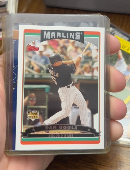 2006 Topps #631 Dan Uggla — front