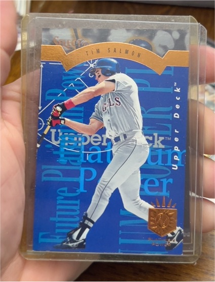 1993 Upper Deck SP Platinum Power #PP16 Tim Salmon — front