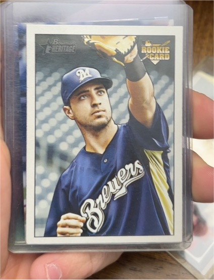 2007 Bowman Heritage #234 Ryan Braun — front