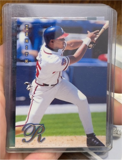 1997 Pinnacle Zenith #43 Andruw Jones — front